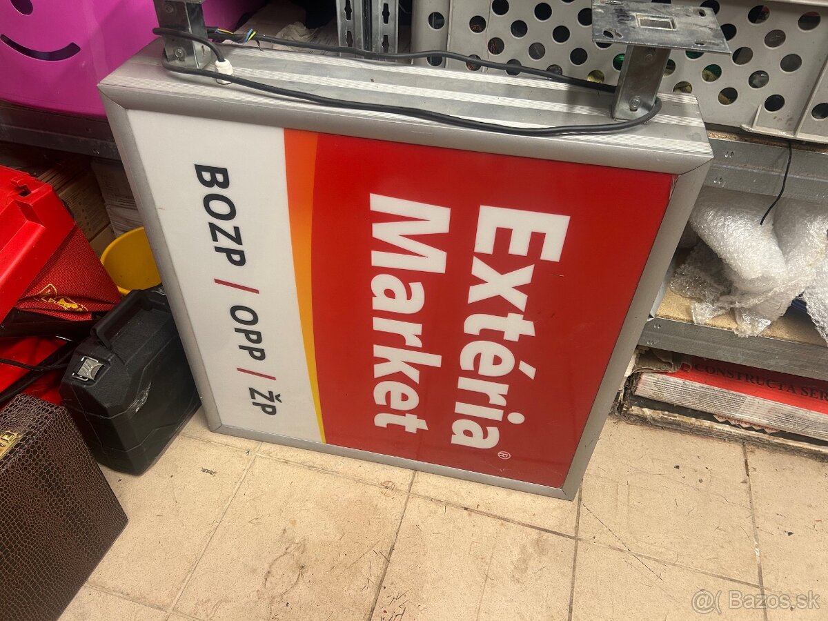Svetelná reklamná tabuľa