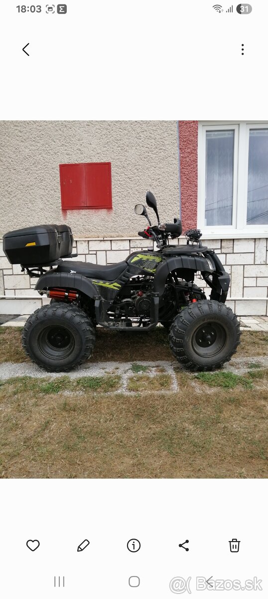 Štvorkolka HUMMER 250 XTR 250