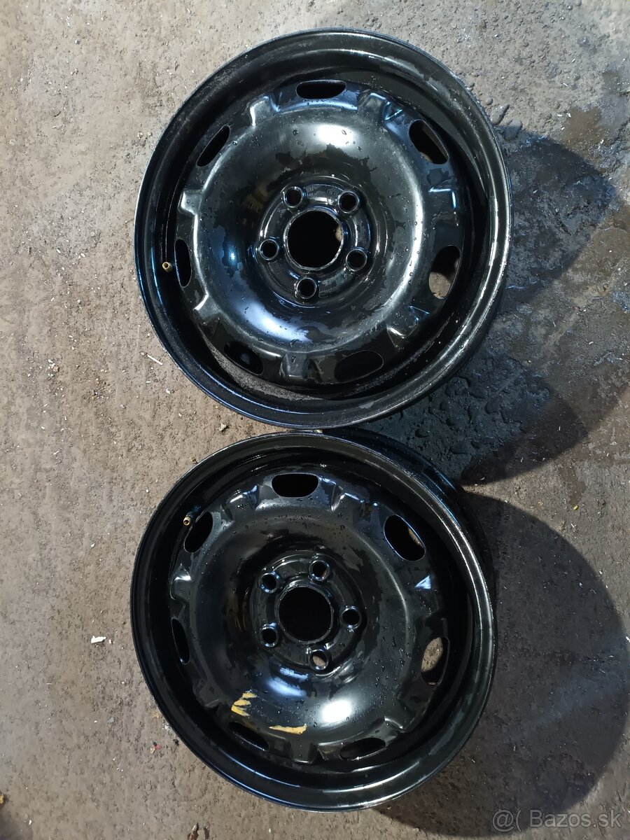 Plechové disky r14 5x100 fabia 1