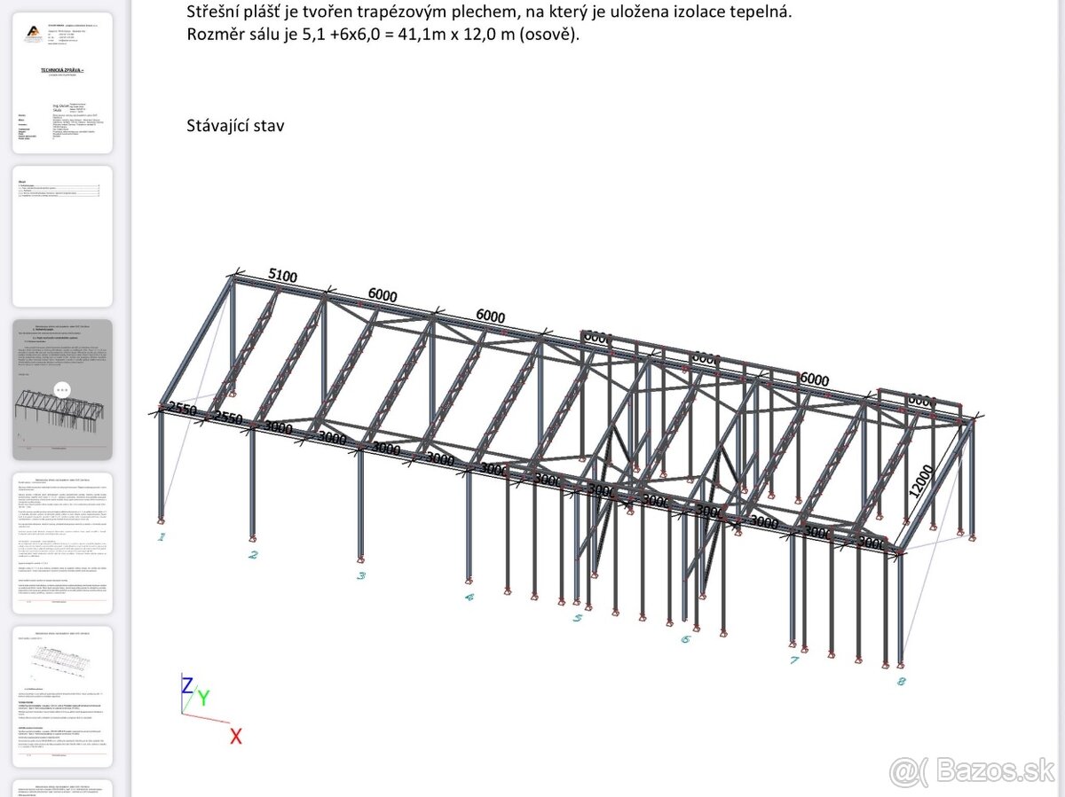 Oceľová konštrukcia