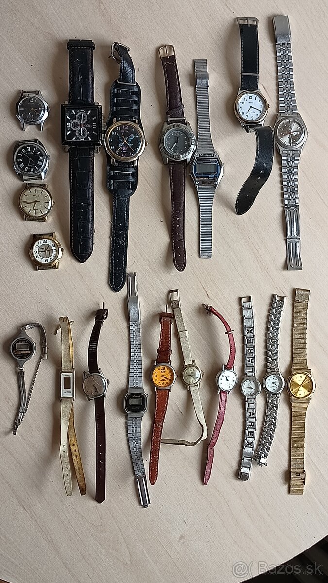 ROZNE NARAMKOVE HODINKY - IBA OSOBNÝ ODBER