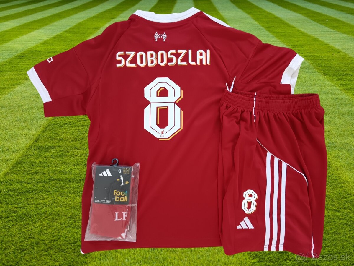dres #8 Dominik Szoboszlai Liverpool FC 25/26 Liga majstrov