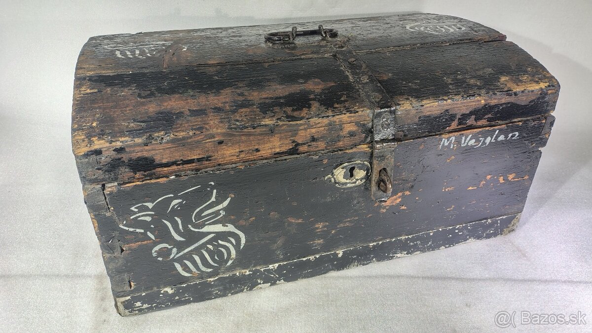 Vojenská truhlica partyzána