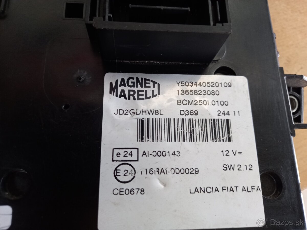 Poistkova skriňa modul BCM ducato/jumper 1365823080