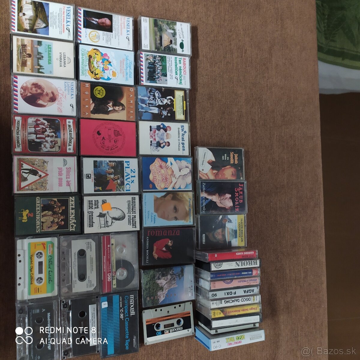 MC kazety různé originalky, LP, CD, VHS hudebni