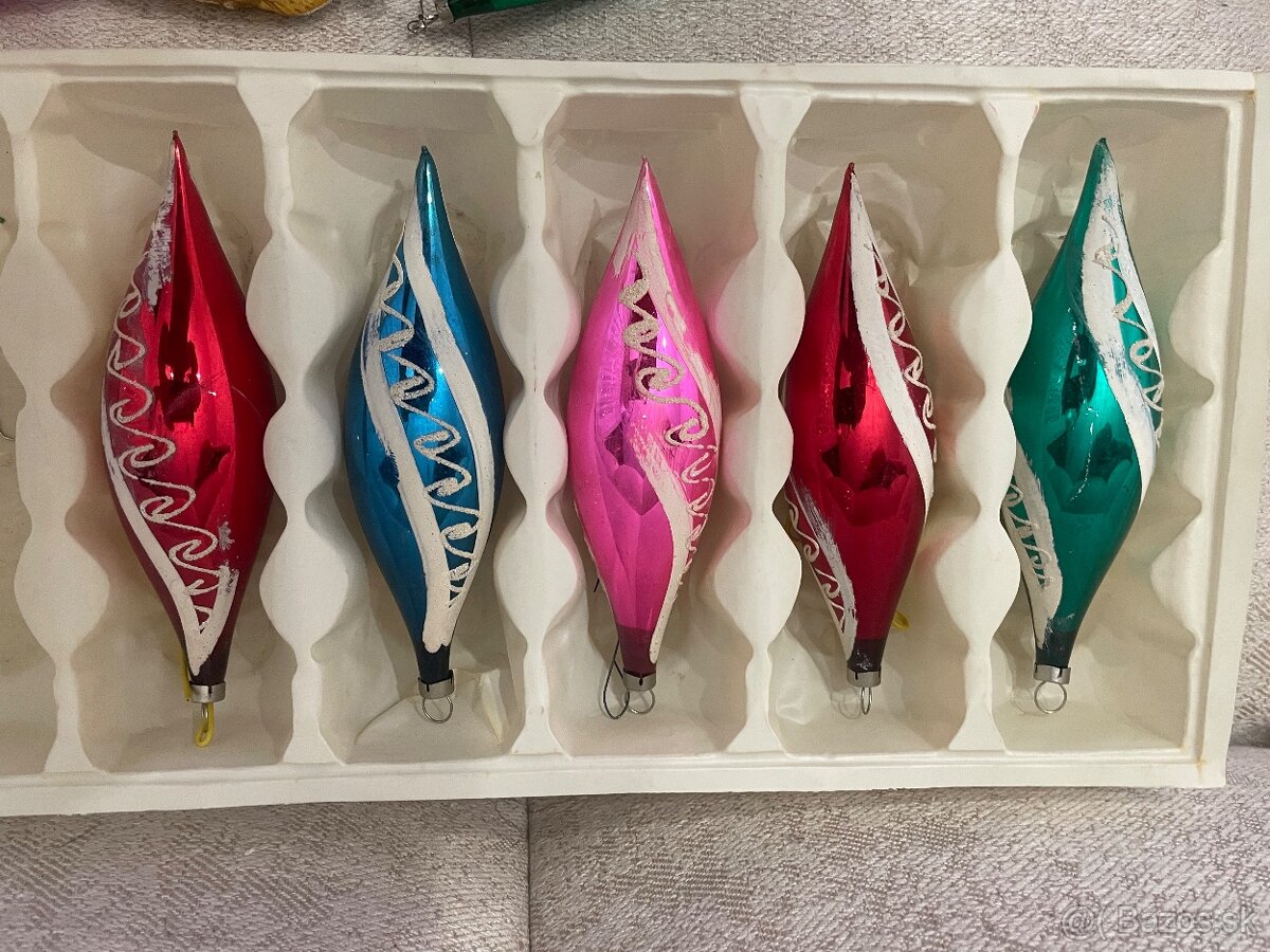 Retro vianočné ozdoby