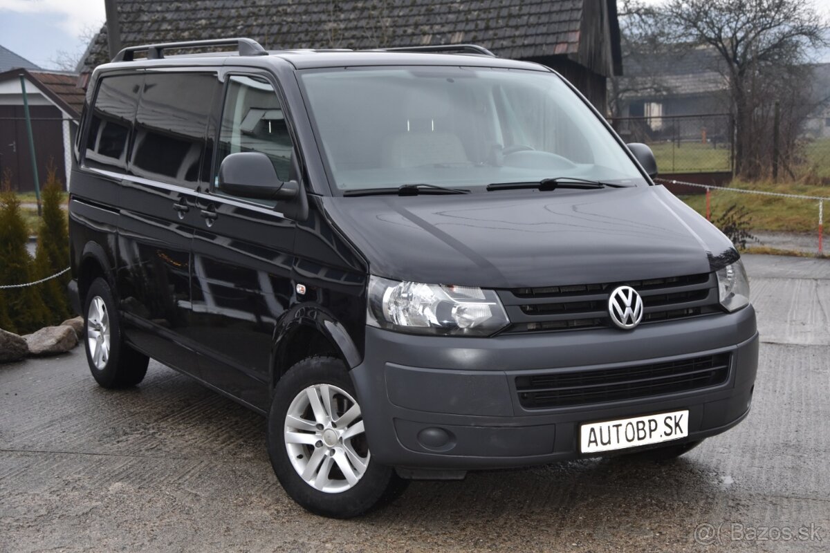 Volkswagen T5 Transporter ODPOČET DPH -3.MIESTNE V TP