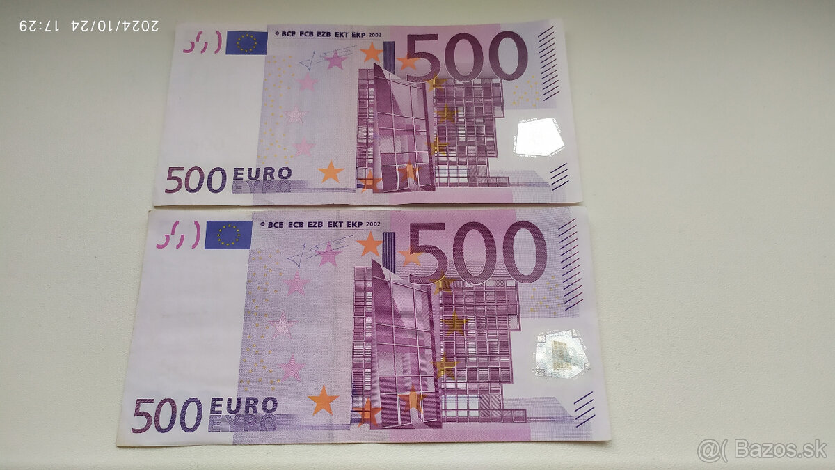 500€ 2002 série X a N