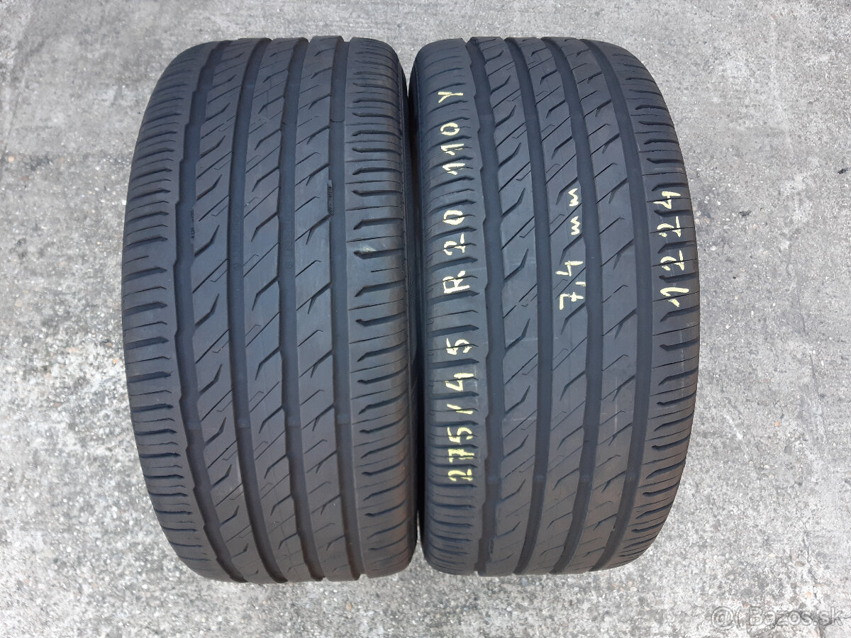 275/45 R20 - 2 kusy letné