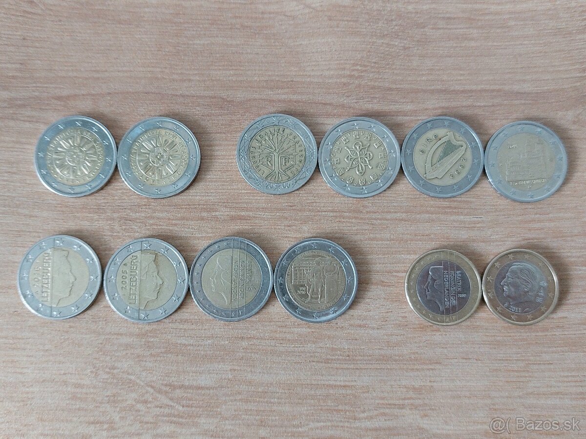 2 EUROVÉ VÝROČNÉ MINCE