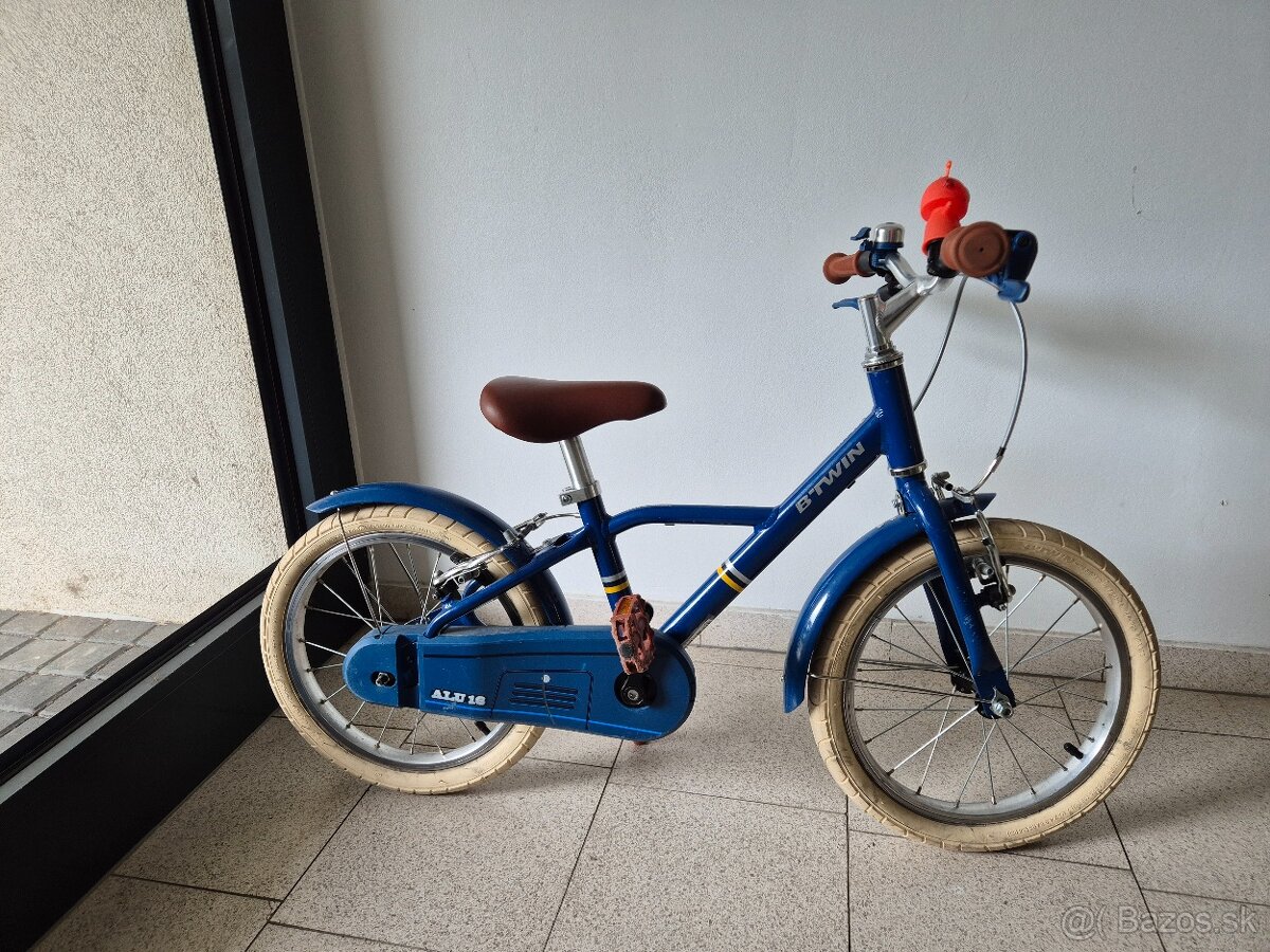 Predám detský bicykel btwin 16