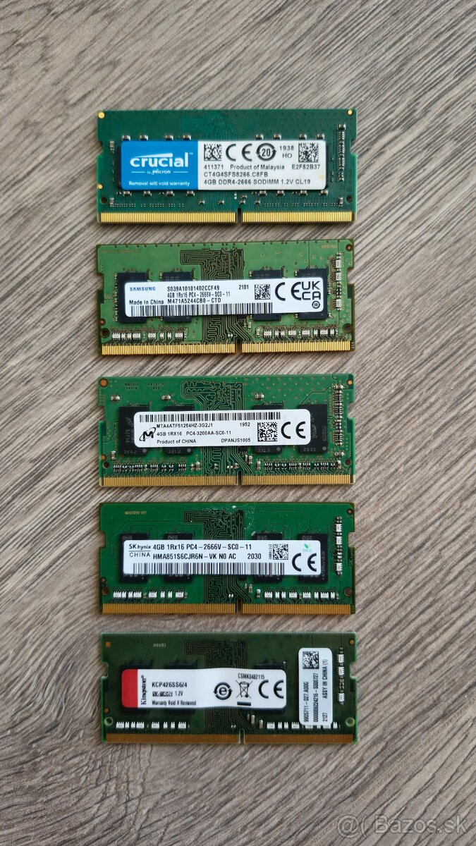 DDR4 SO DIMM 4GB PC4
