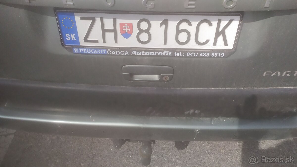 Vymením Peugeot partner za dodávku