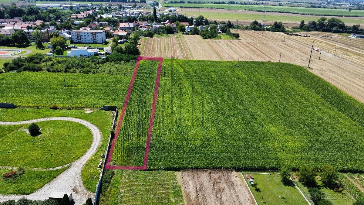 🌍 Na predaj investičný pozemok – Oslany (okres Prievidza)