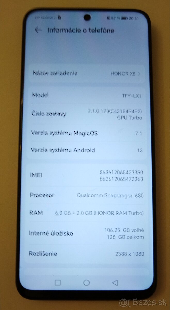 Honor X8