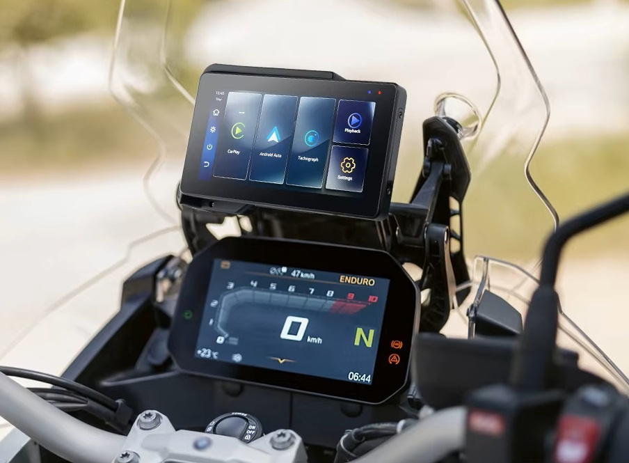 Android auto CarPlay, zrcadlení pro motocykly BMW