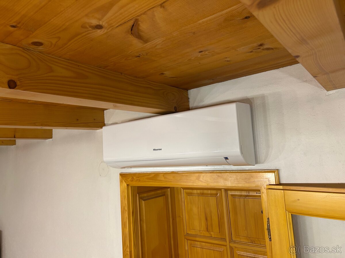 Klíma Hisense 3,5 kW za cenu 2,5kW vhodná na kúrenie