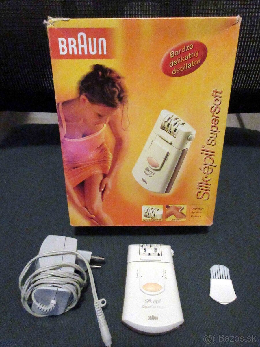 Predám málo používaný plne funkčný depilátor Braun.