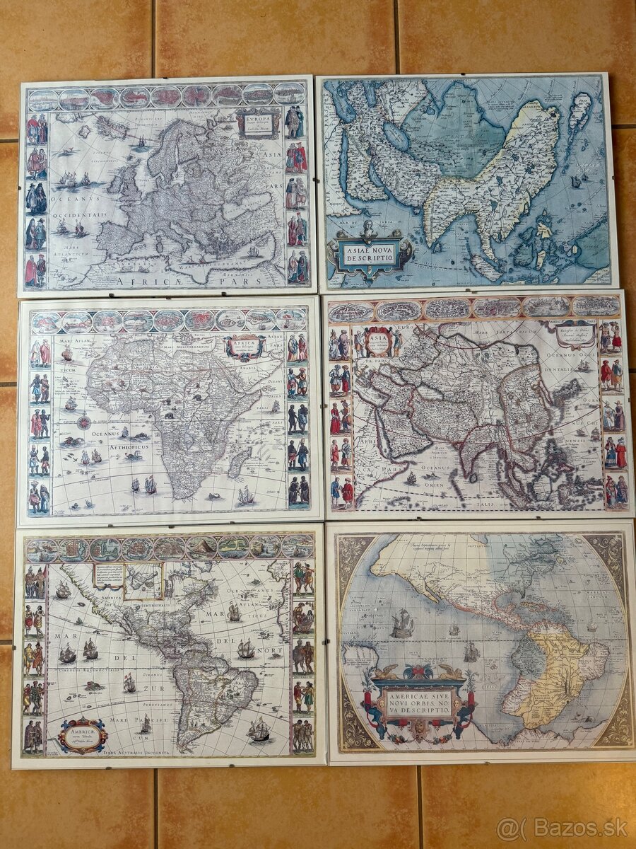 Kolekcia historických máp – Willem Blaeu