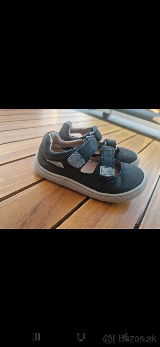 Protetika kožené barefoot Pady sandale