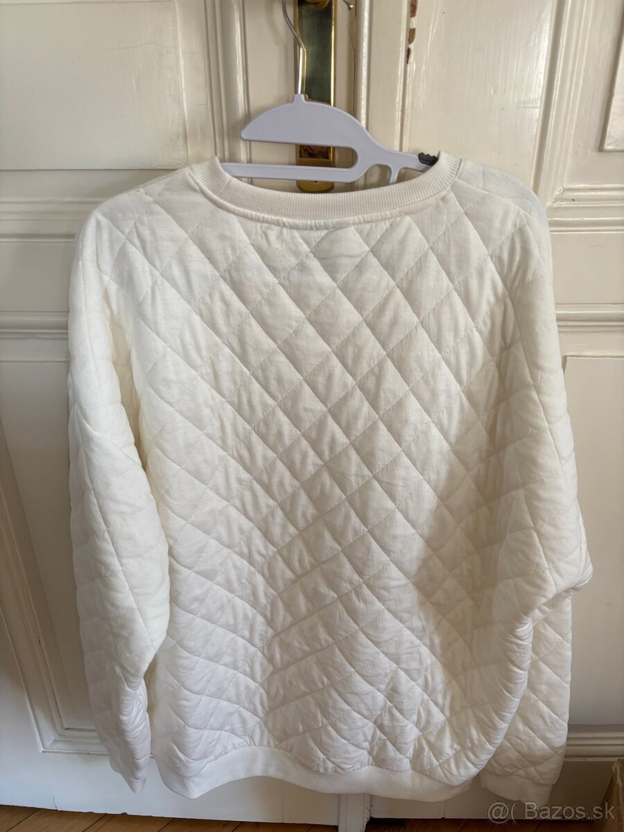 Sveter biely XL