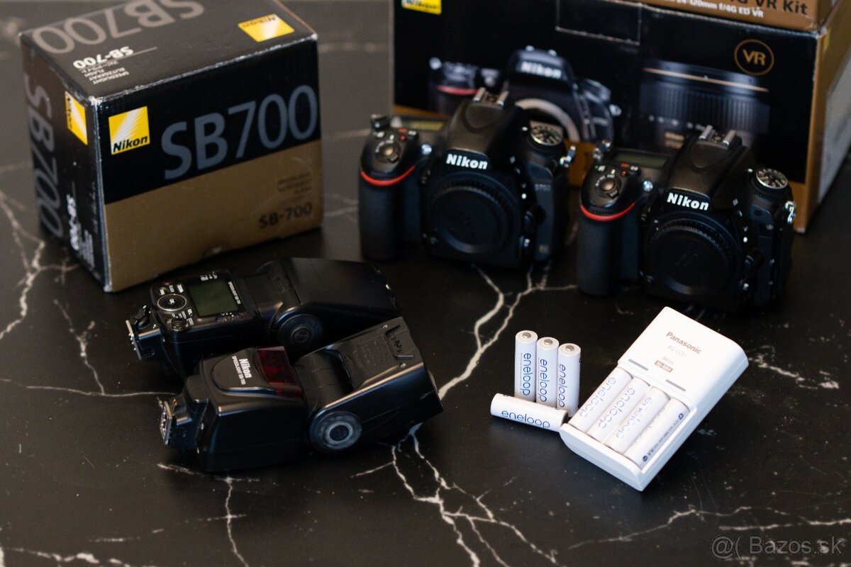 Nikon D750, Nikon Blesk, Nikon Objektiv