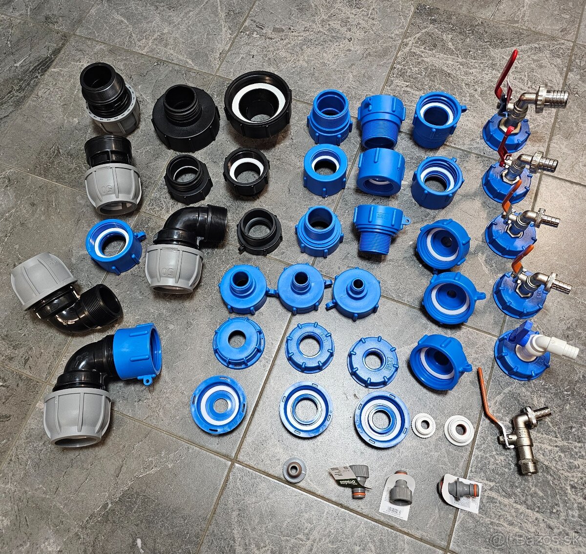 Ventile a redukcie pre ibc kontajnery