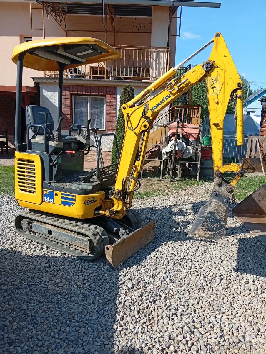 Minibager Komatsu