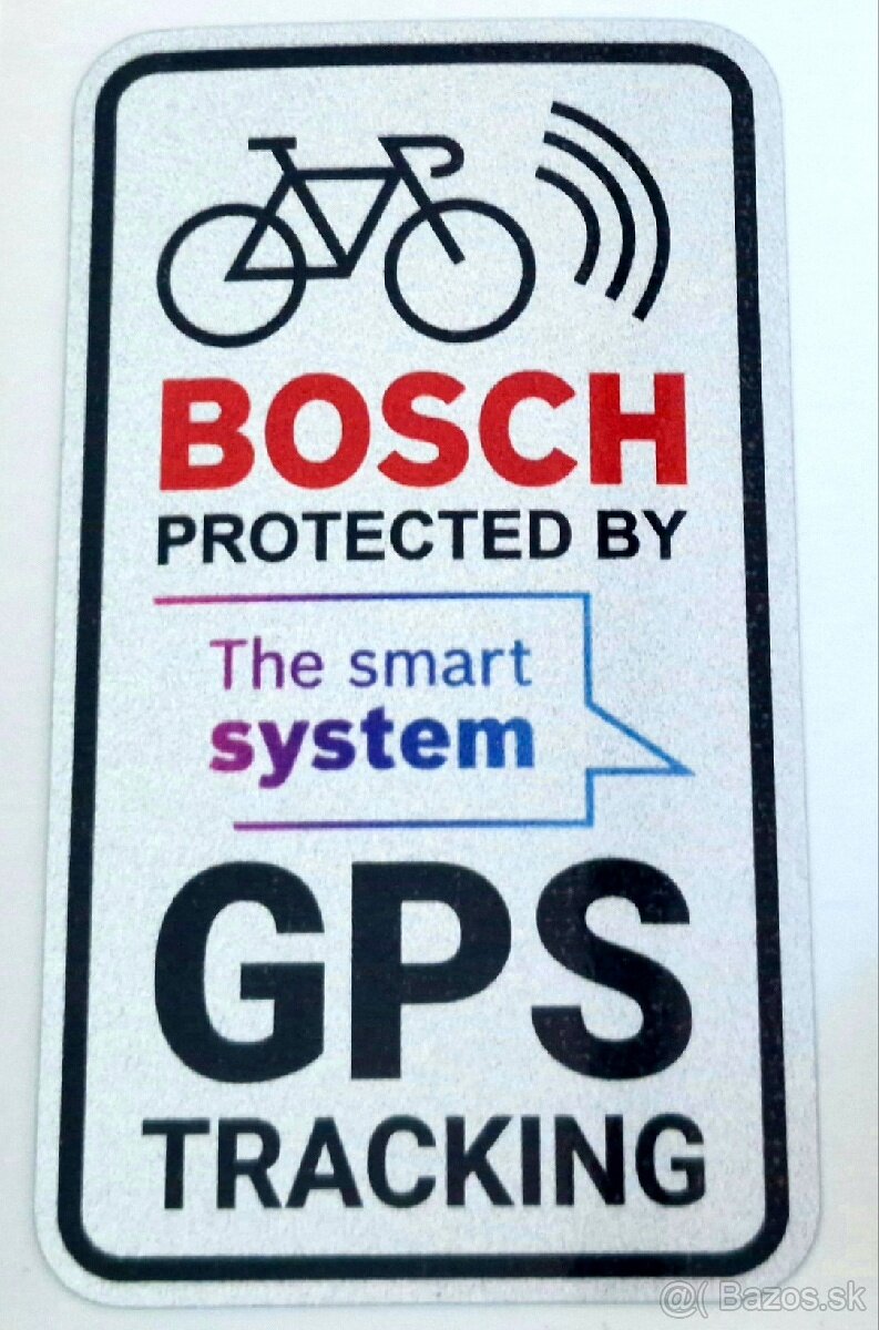 Bosch Smart system nálepka na bike / ebike
