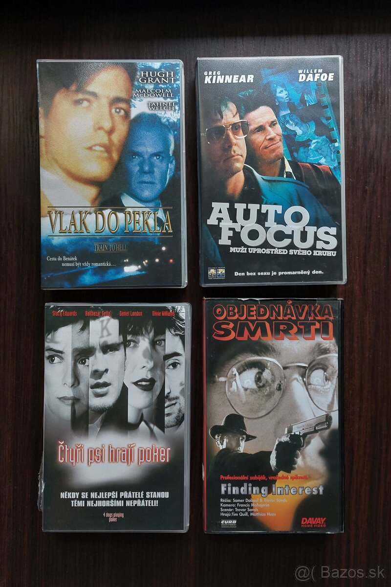 MC a VHS kazety - filmy