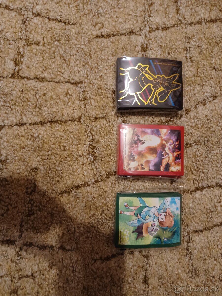 Predám rôzne Pokémon produkty