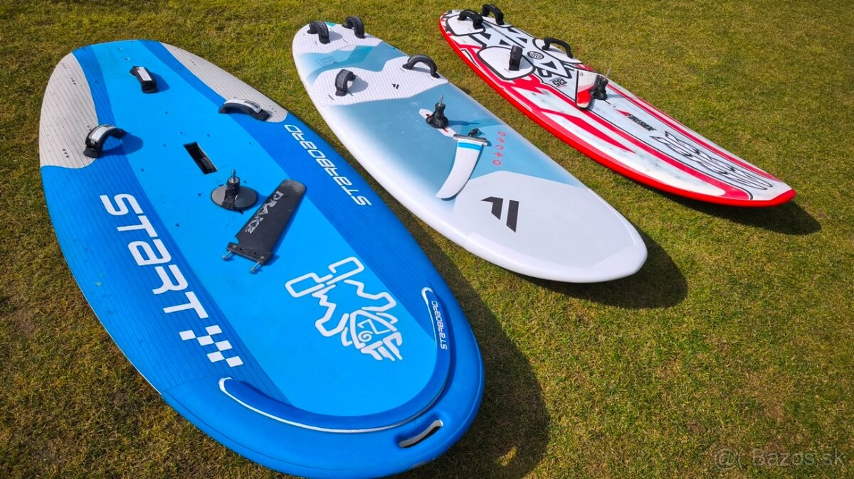 Freeride plováky na windsurfing