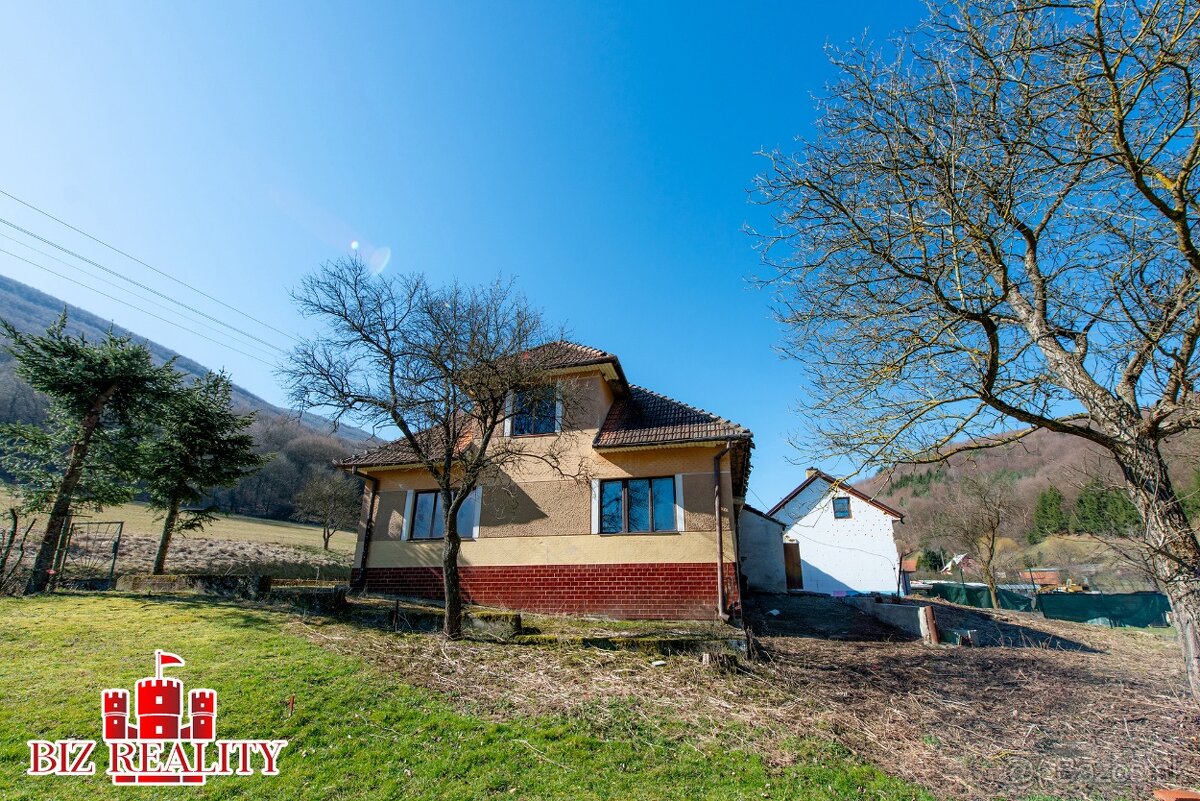 NA PREDAJ | Rodinný dom Drietoma, časť Brúsne