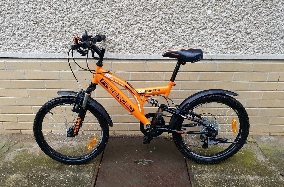 DETSKY HORSKY BICYKEL 20 CELOODPRUZENY