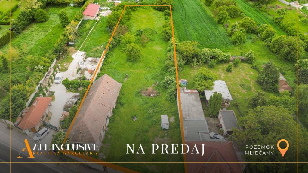 ALL INCLUSIVE|ZĽAVA| NA PREDAJ PRIESTRANNÝ STAVEBNÝ POZEMOK