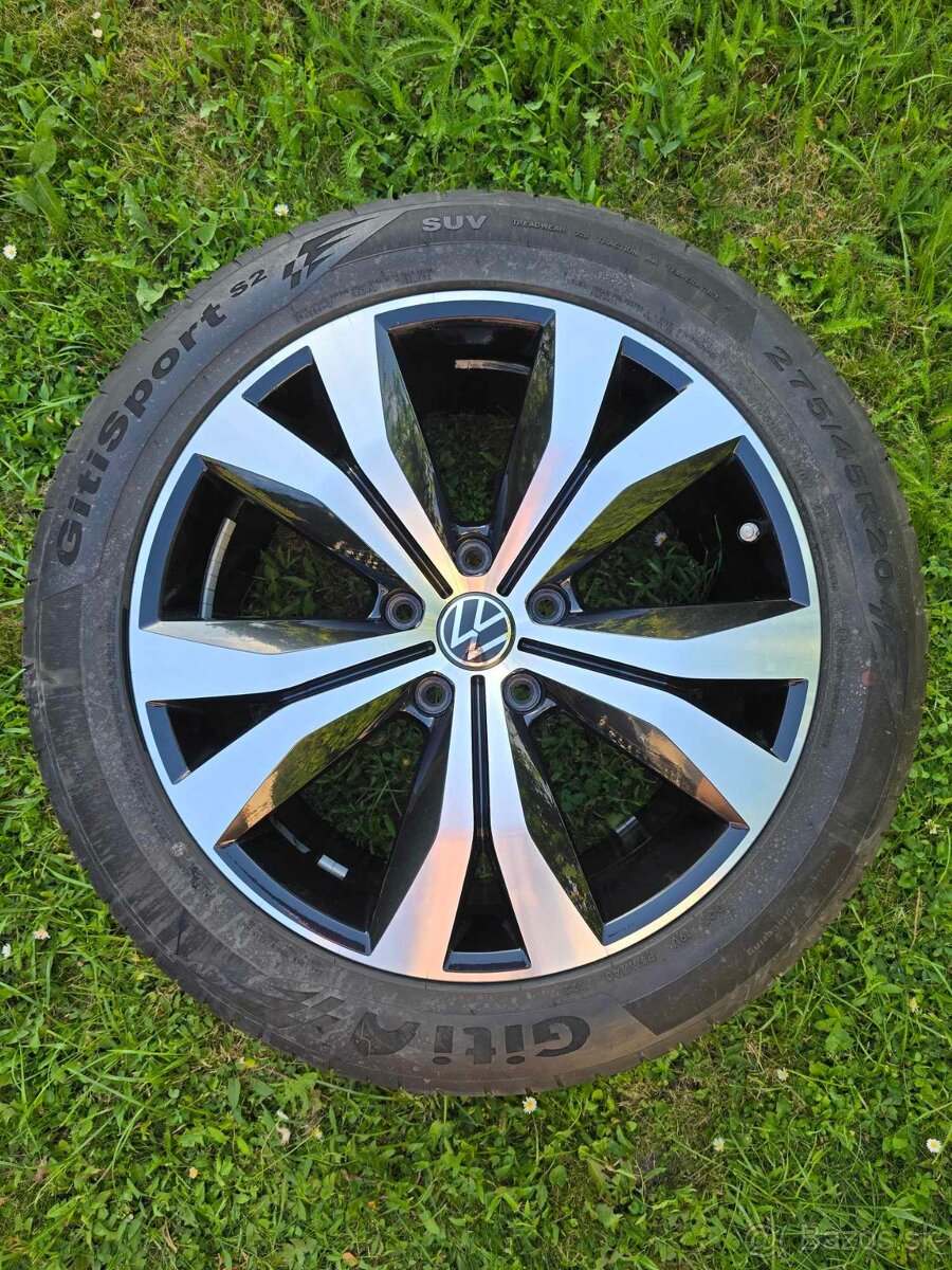 Originálne alu kolesa VW Touareg II 5x130 R20 Tarragona