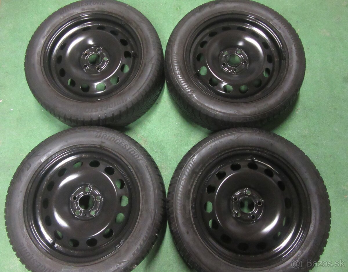 R16 Zimná sada SCALA rozteč 5x100 205/55R16 BRIDGESTONE