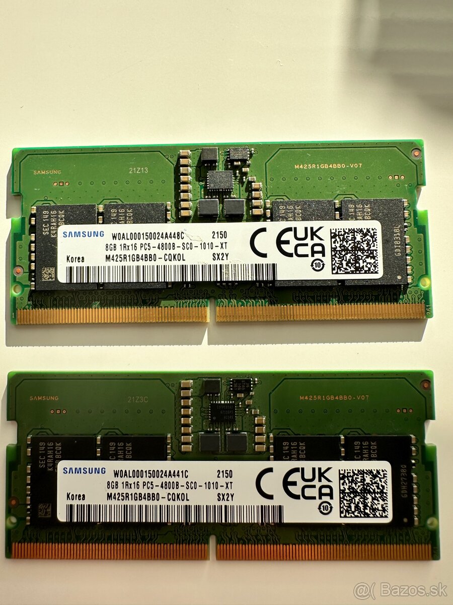 RAM Samsung DDR5 4800mhz 16GB (2x8gb)