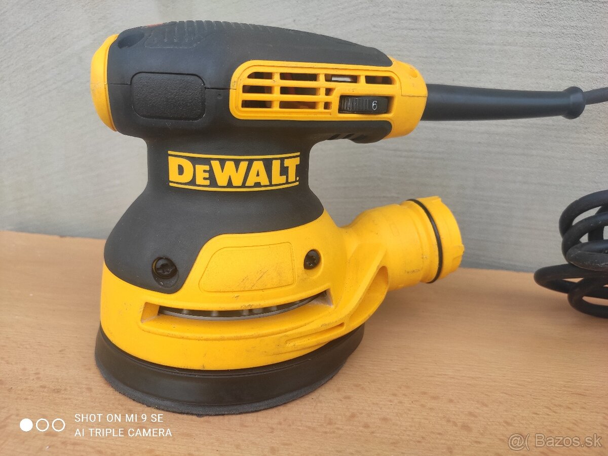 Dewalt excentrická brúska