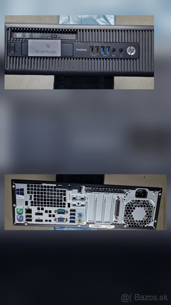 PC HP PRODESK 600 8 GB / 256 SSD