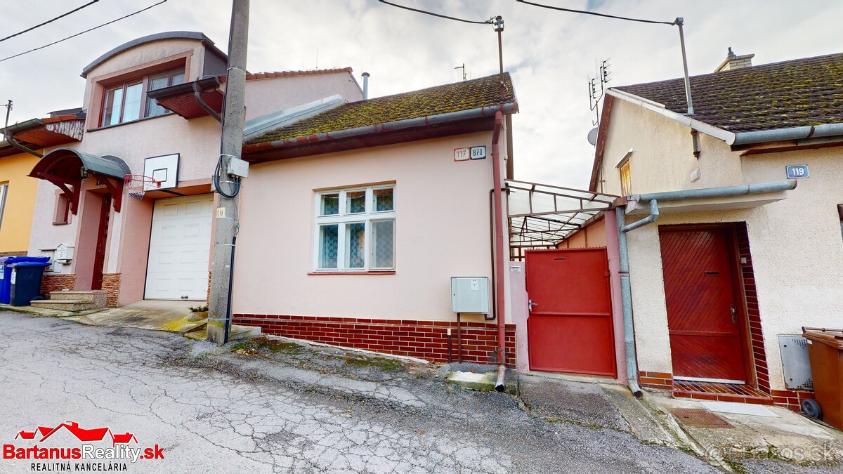 BartanusReality - Na predaj rodinný dom v Trenčíne, Partizán