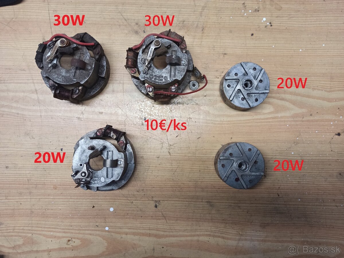 Jawa 50 pionier zapalovanie
