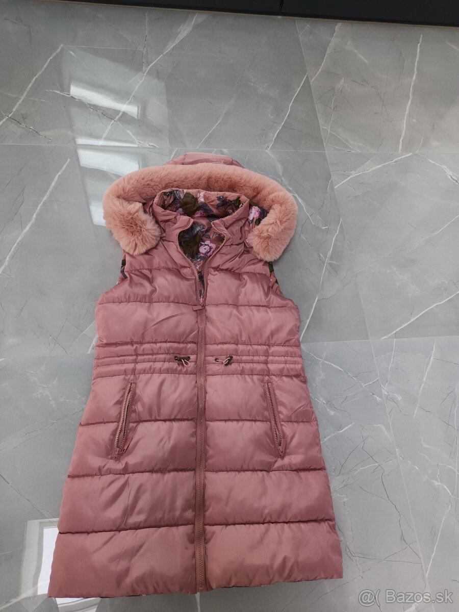 Predam novu damsku predlzenu vestu vel L _ obojstranna