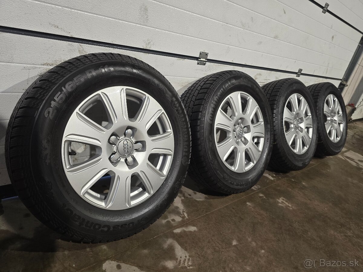 Zimná Sada AUDI Q3/Volkswagen Tiguan 215/65 R16