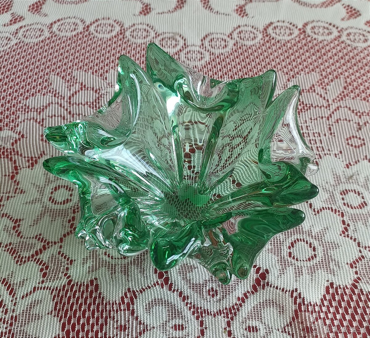 Hutné sklo - popolnik