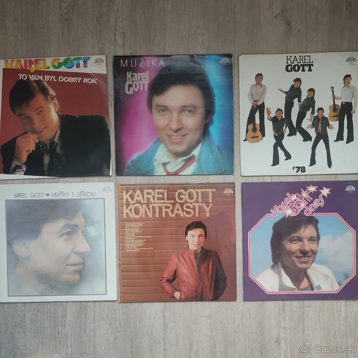 LP 6x Karel Gott
