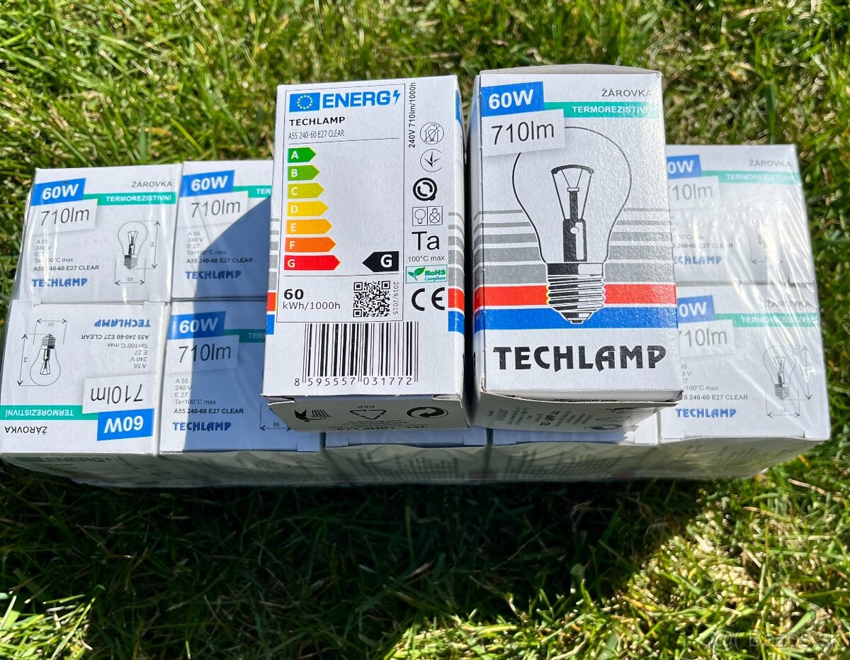 Predam ziarovky TECHLAMP 60W E27