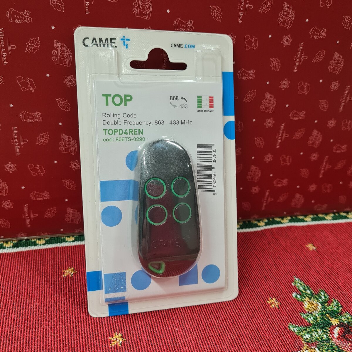 Kompatibilné diaľkové pre brány CAME 868/433MHz