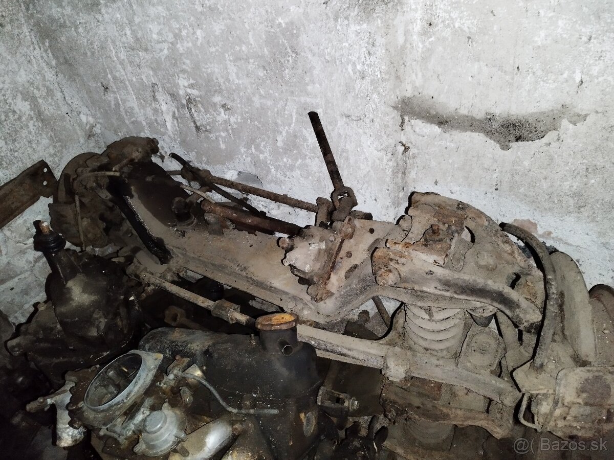 Škoda 120L náprava