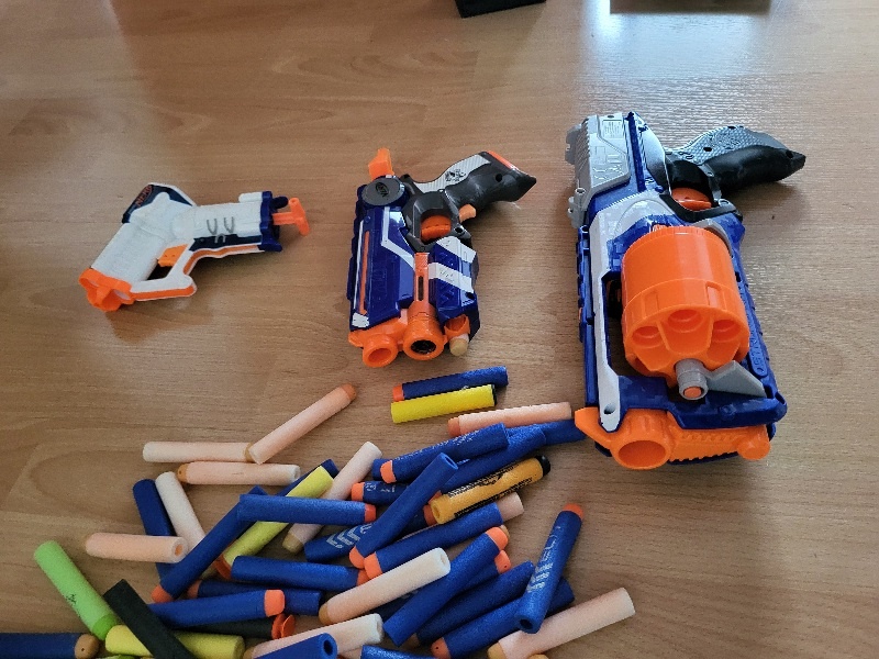 Nerf pistole